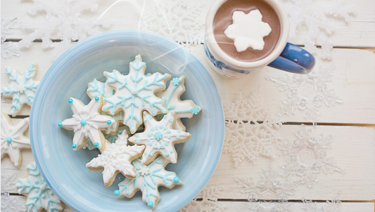 Snowflake Christmas Cookies