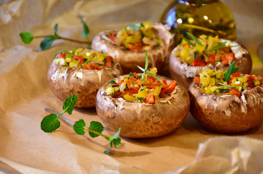 stuffed mushrooms