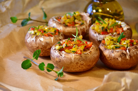 stuffed mushrooms 