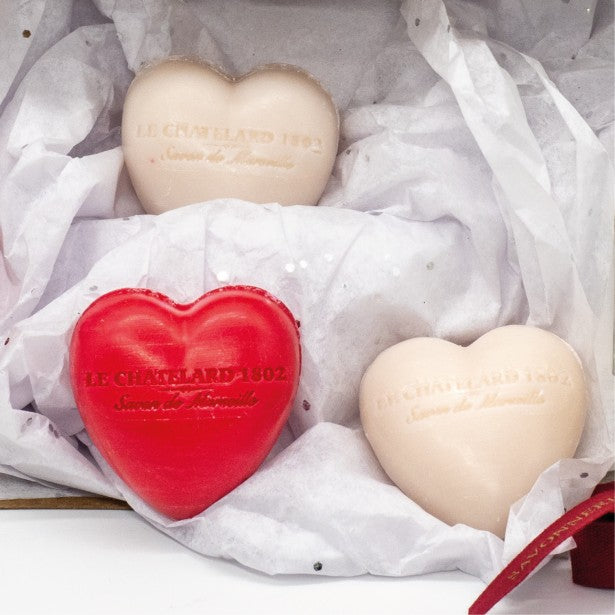 Jasmine Heart Shaped Soap (4pcs)