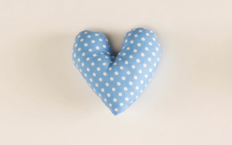 blue heart 