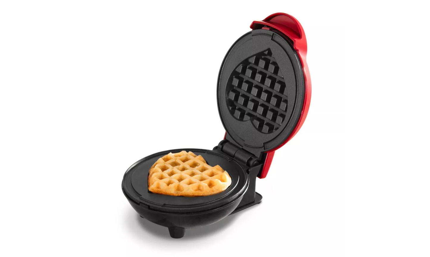 Heart Mini Waffle Maker
