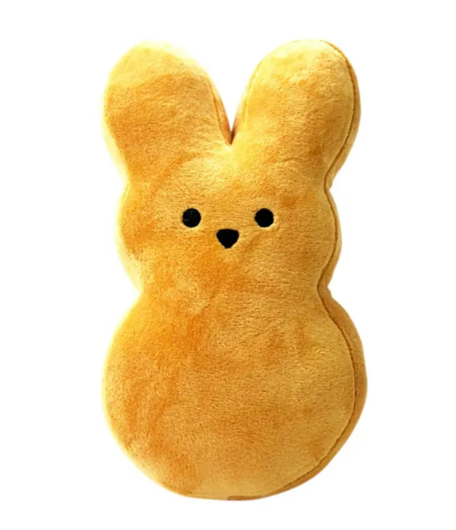 Peeps Easter Rabbit Plush yellow