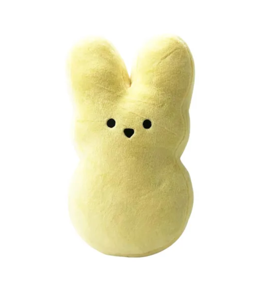 Peeps Easter Rabbit Plush yellow
