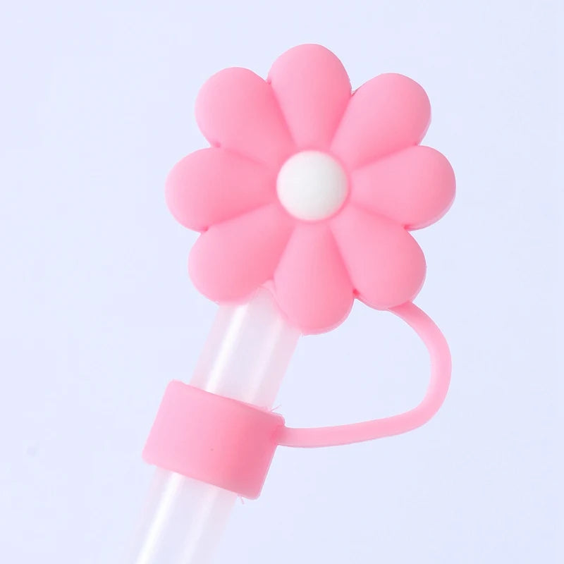 Flower Straw Toppers for Stanley Tumblers