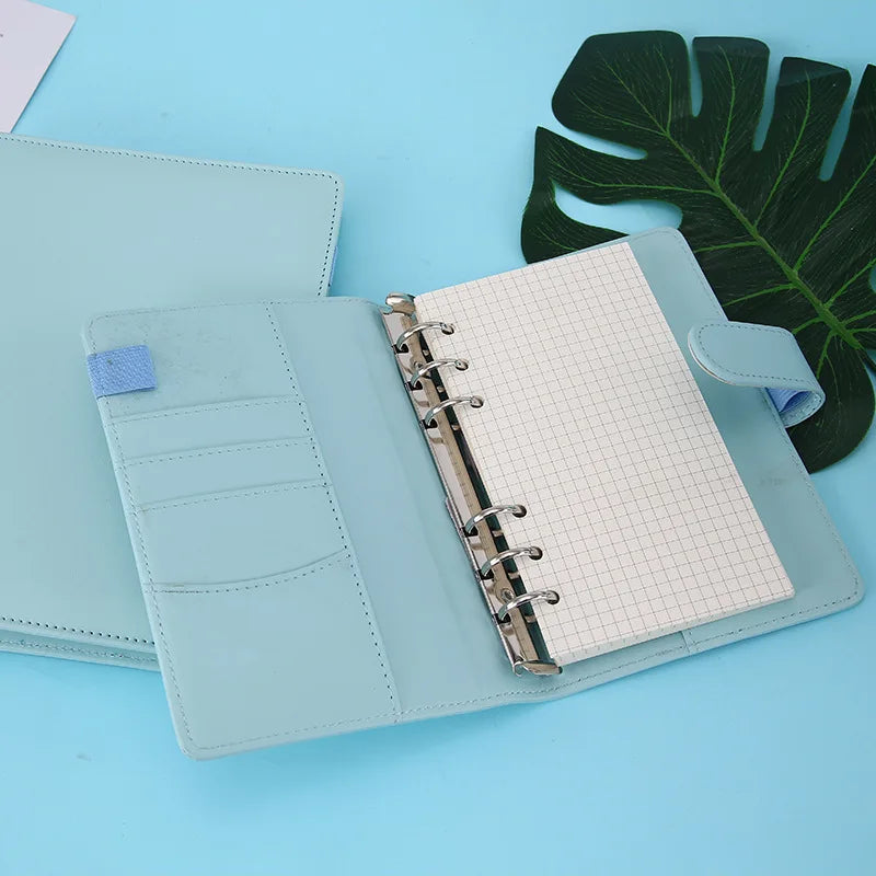 Leather Diary Binder Notebook Cover