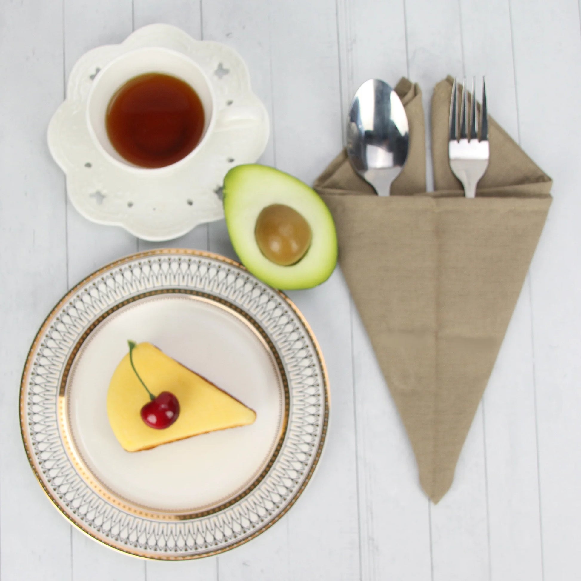 Set of 12 - Cotton Linen Table Napkins - Lifestyle Bravo