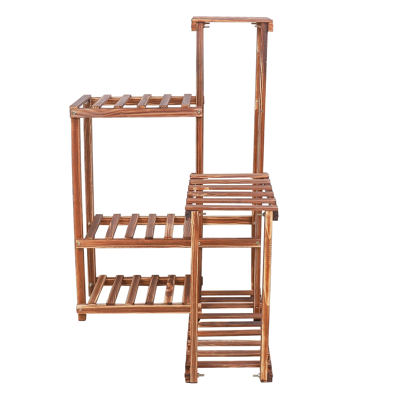 5 Tier Wooden Plant Stand - Lifestyle Bravo