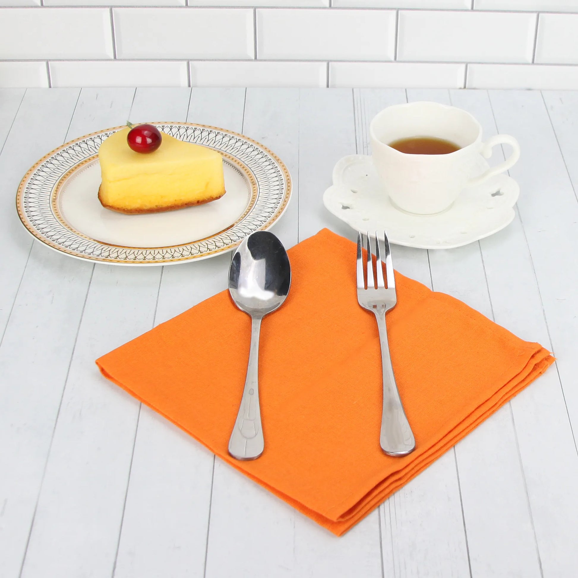 Set of 12 - Cotton Linen Table Napkins - Lifestyle Bravo