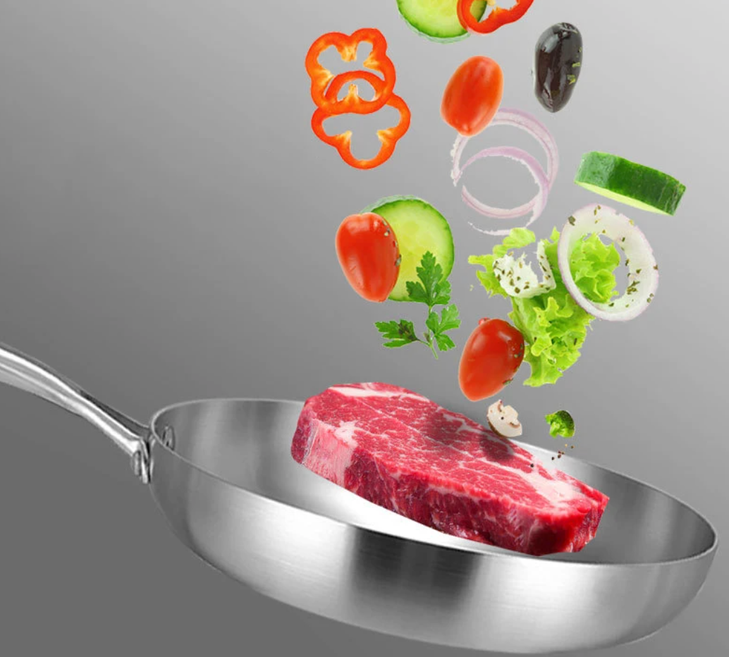 Stainless Steel Everyday Pan - Lifestyle Bravo