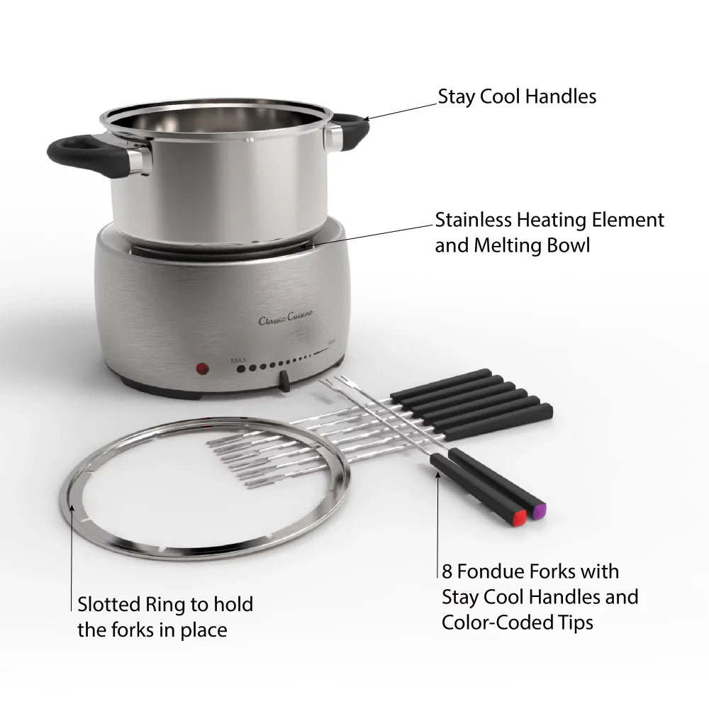 Electric Fondue Pot - Lifestyle Bravo