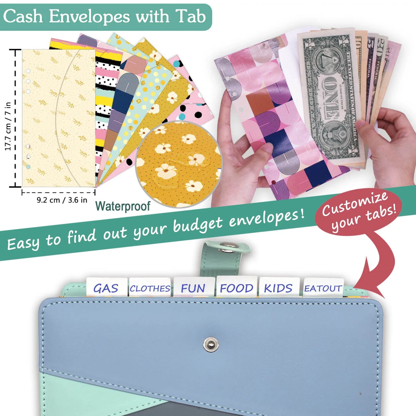 Savings Challenge Book with Envelopes