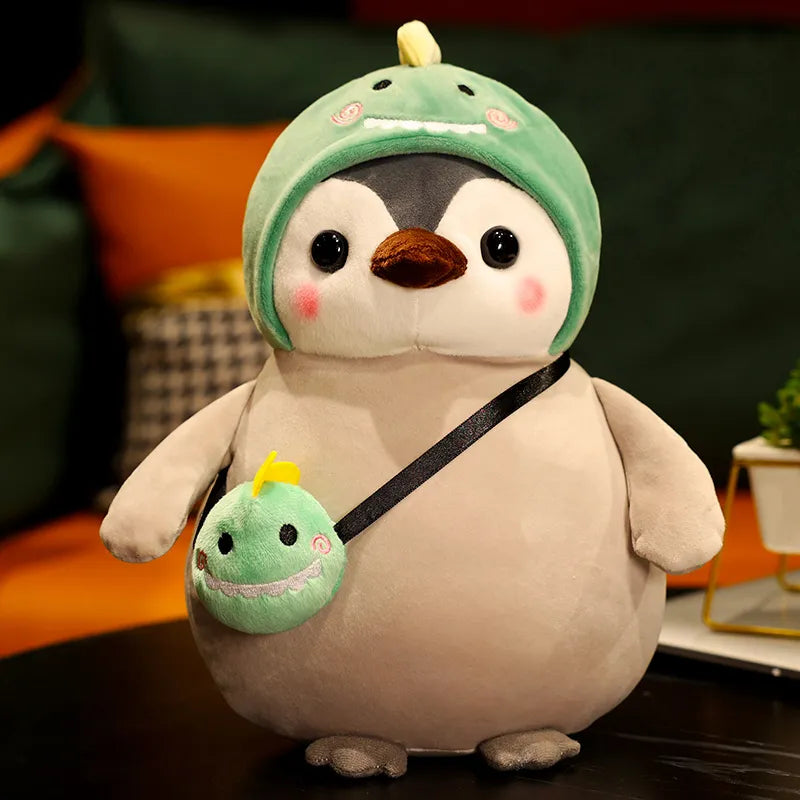 Squishy Penguin Stuffed Animal Pillow