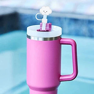 Cloud Straw Covers for Stanley Cup
