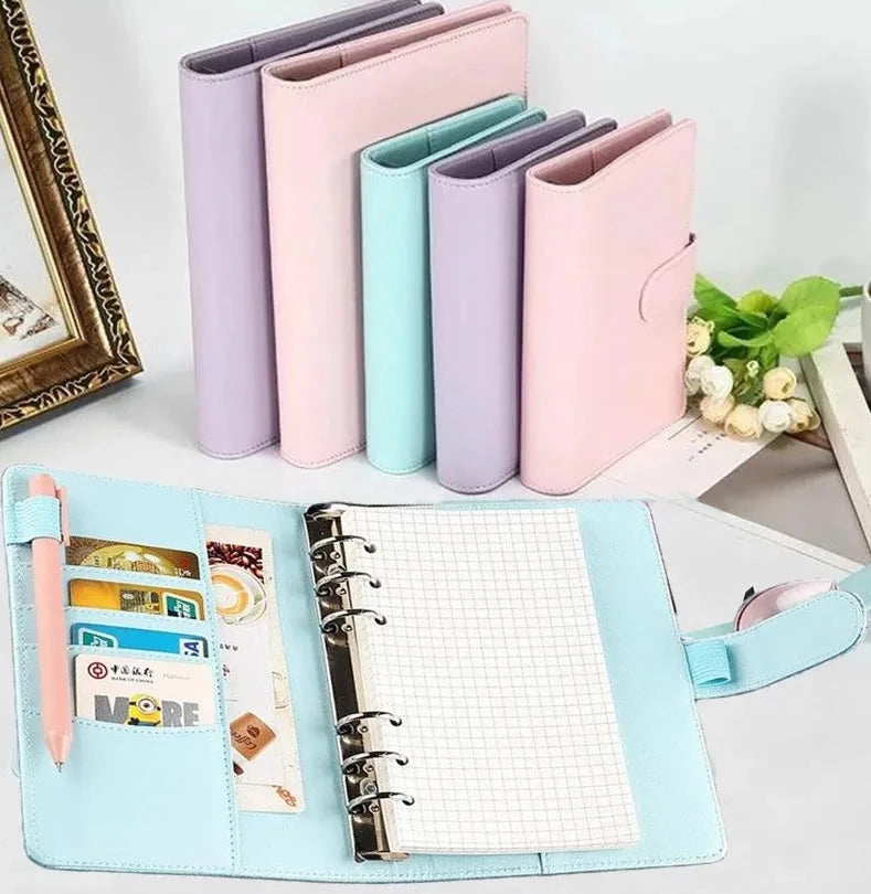 Leather Diary Binder Notebook Cover