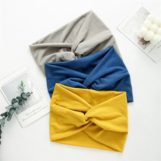 Women's Ribbed Twist-Front Headband