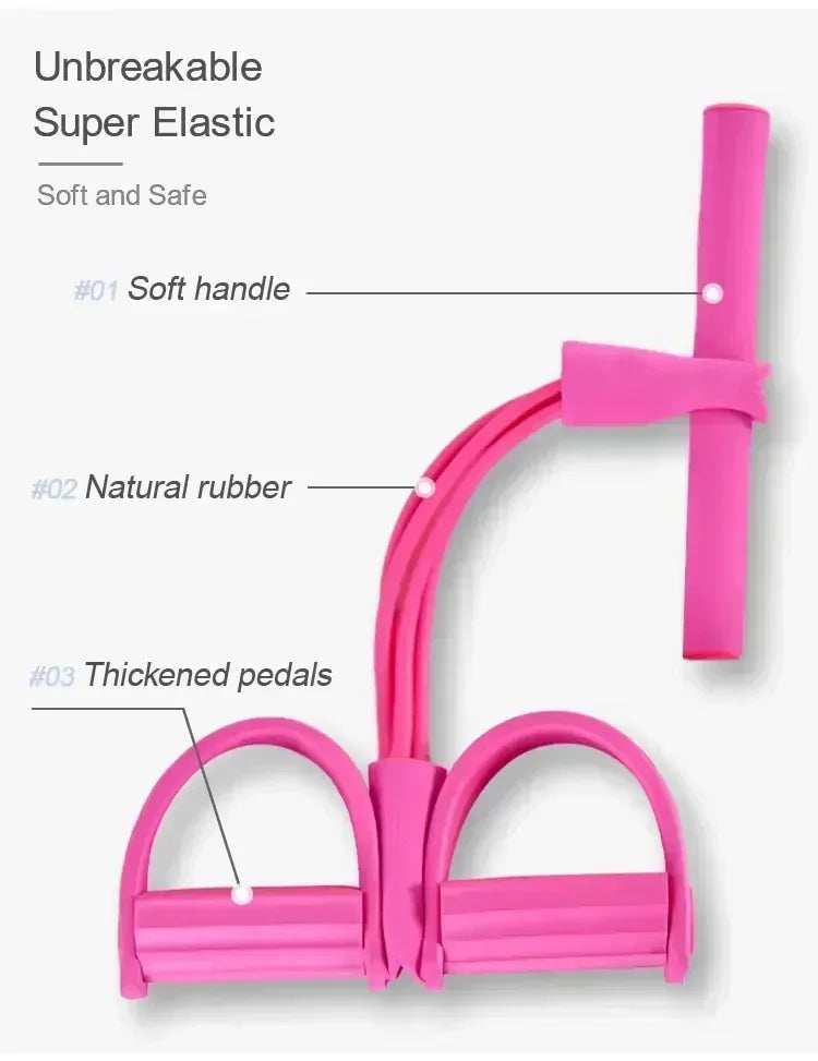 Elastic Yoga Pedal Puller Resistance Band