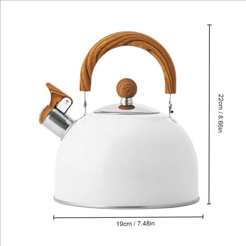 Whistling Steel Tea Kettle - Lifestyle Bravo