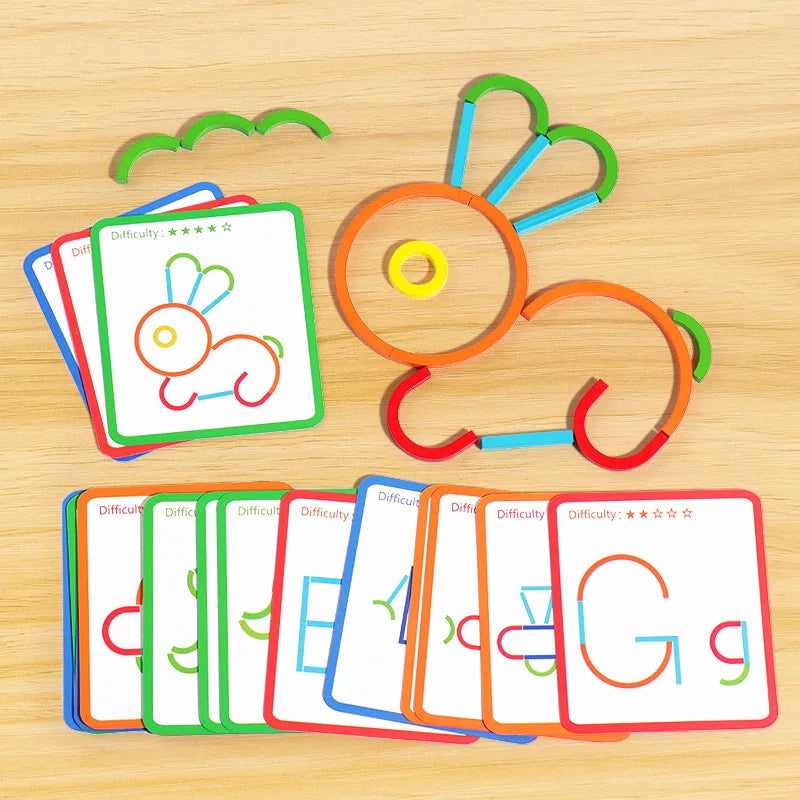 Montessori Sticks And Rings - Lifestyle Bravo