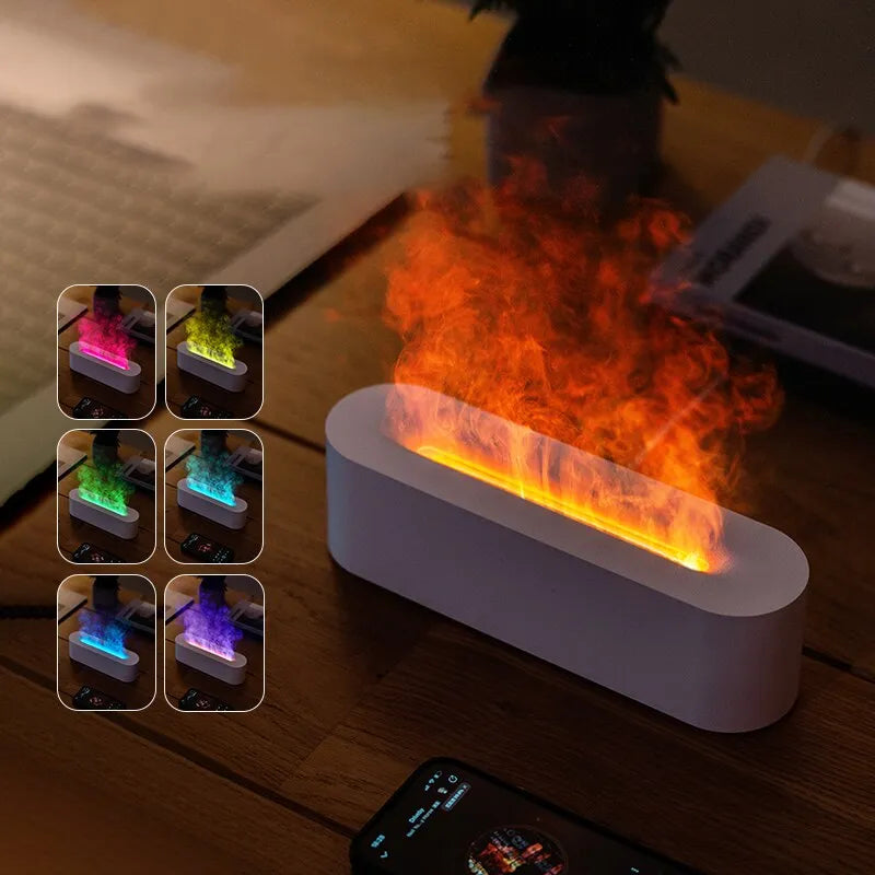 Flame Aromatherapy Diffuser - Lifestyle Bravo