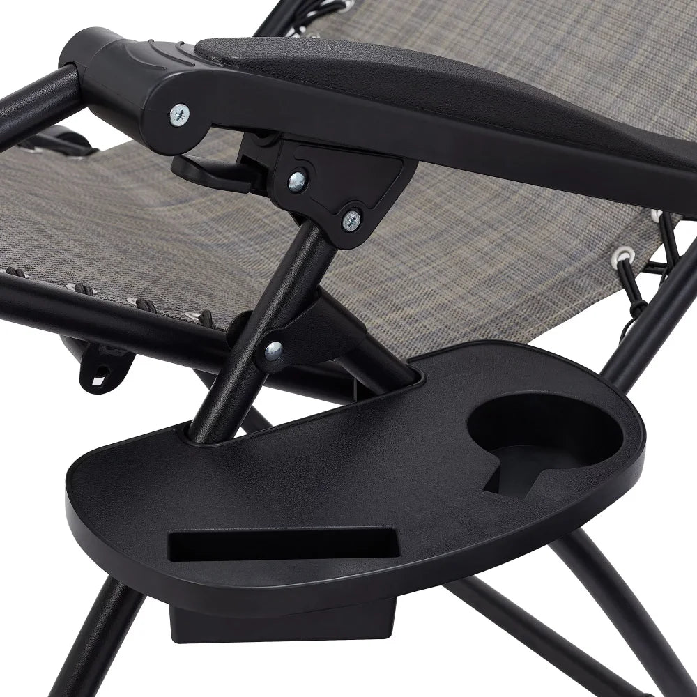 2 Pack- Zero Gravity Lounge Chairs - Lifestyle Bravo