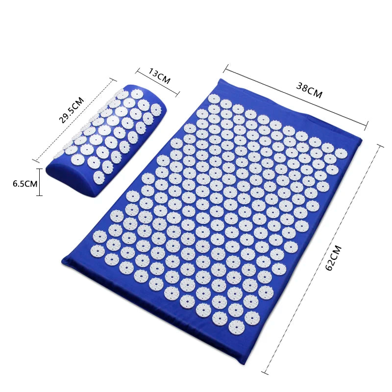 Acupressure Mat Pillow Combo Set
