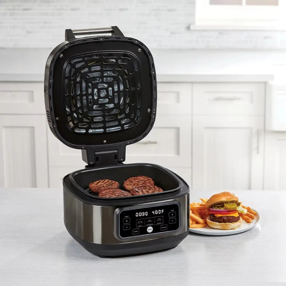 Stainless Steel Air Fryer Grill - Lifestyle Bravo