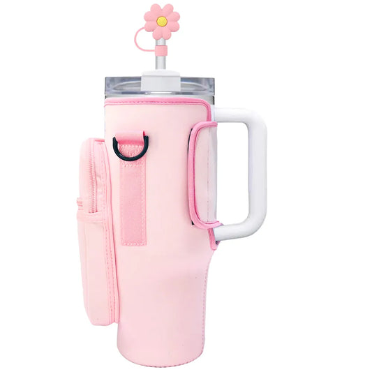 Adjustable Holder Bag Cover for Stanley 40oz Tumbler - Lifestyle Bravo
