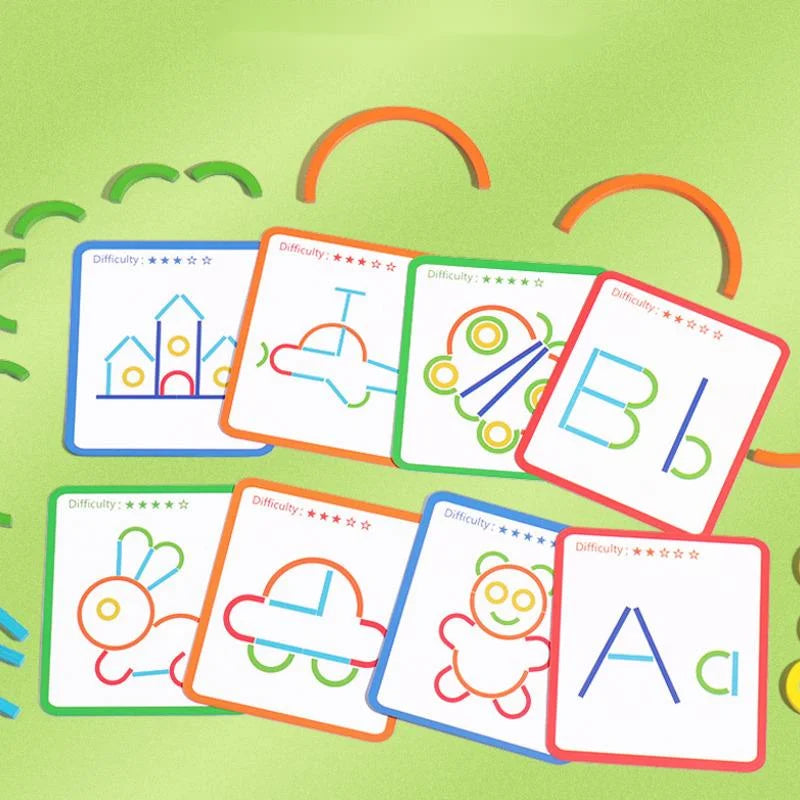 Montessori Sticks And Rings - Lifestyle Bravo