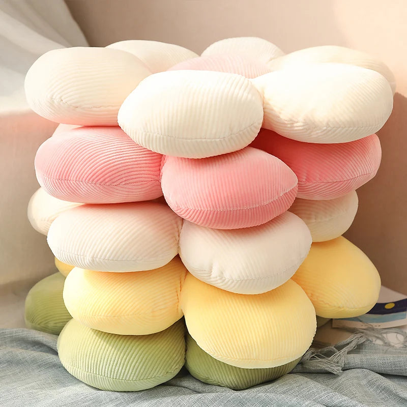 Daisy Flower Plush Pillow - Lifestyle Bravo