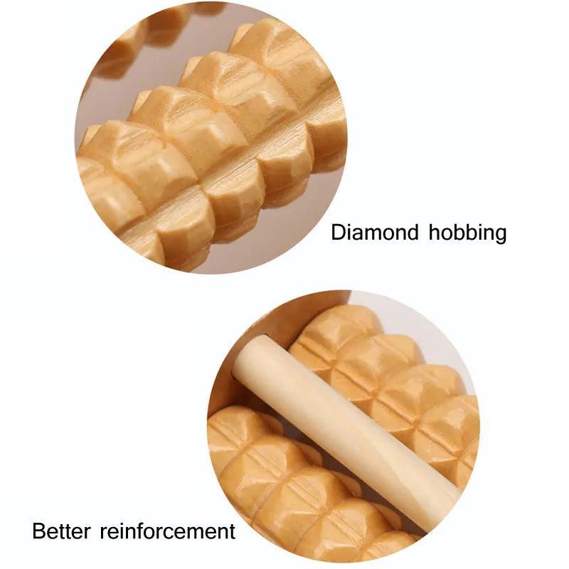 Wooden Foot Massage Roller - Lifestyle Bravo