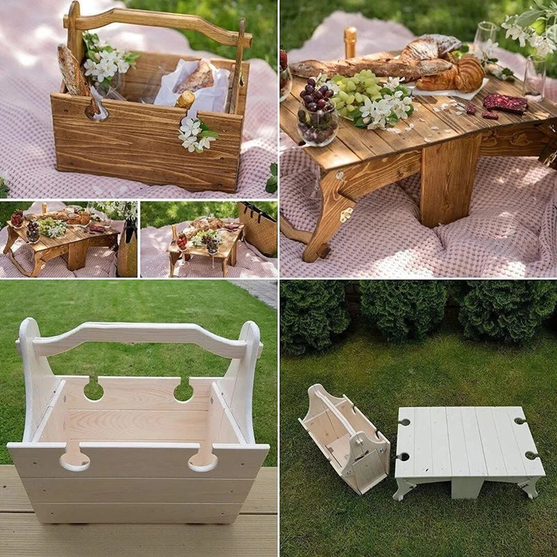 Wooden Picnic Set - Lifestyle Bravo