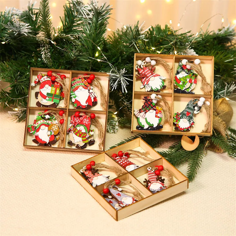Wooden Christmas Ornaments - Lifestyle Bravo