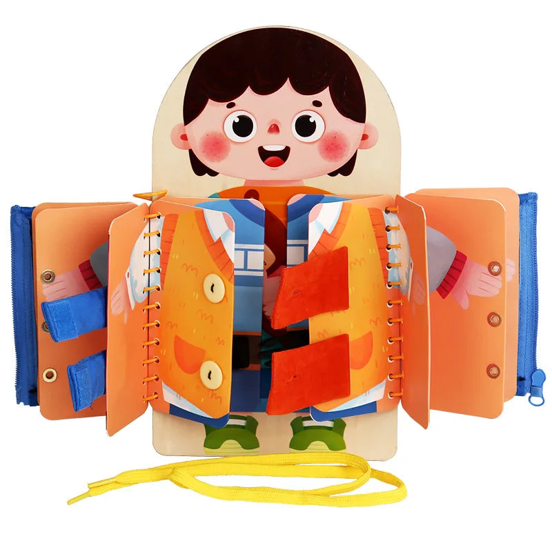 Montessori Dressing Game - Lifestyle Bravo