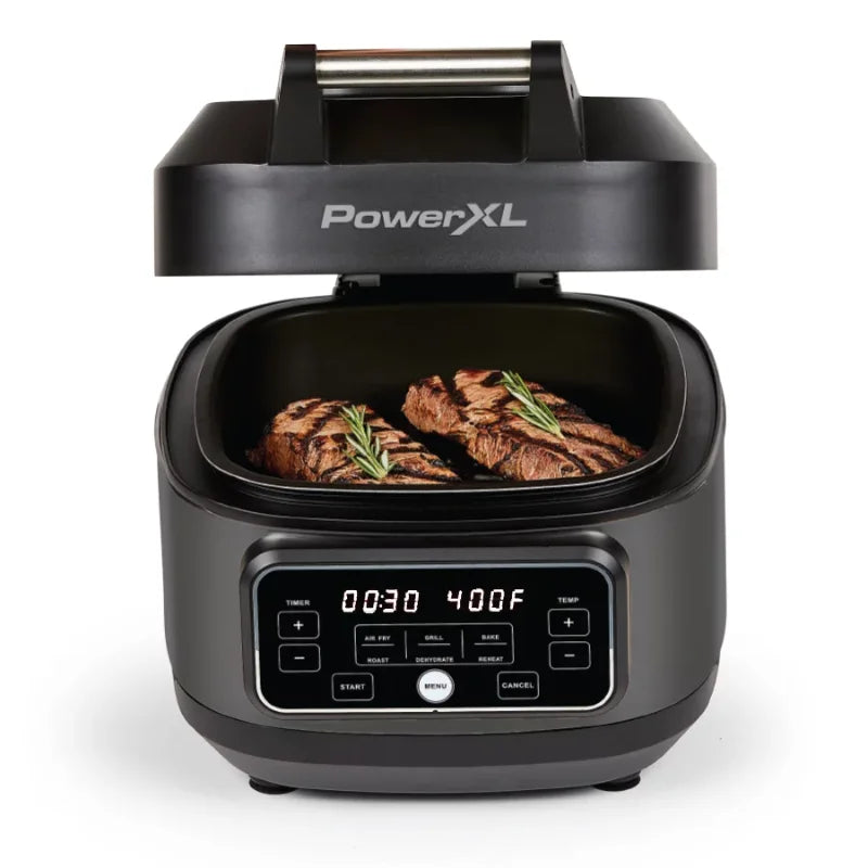 Stainless Steel Air Fryer Grill - Lifestyle Bravo