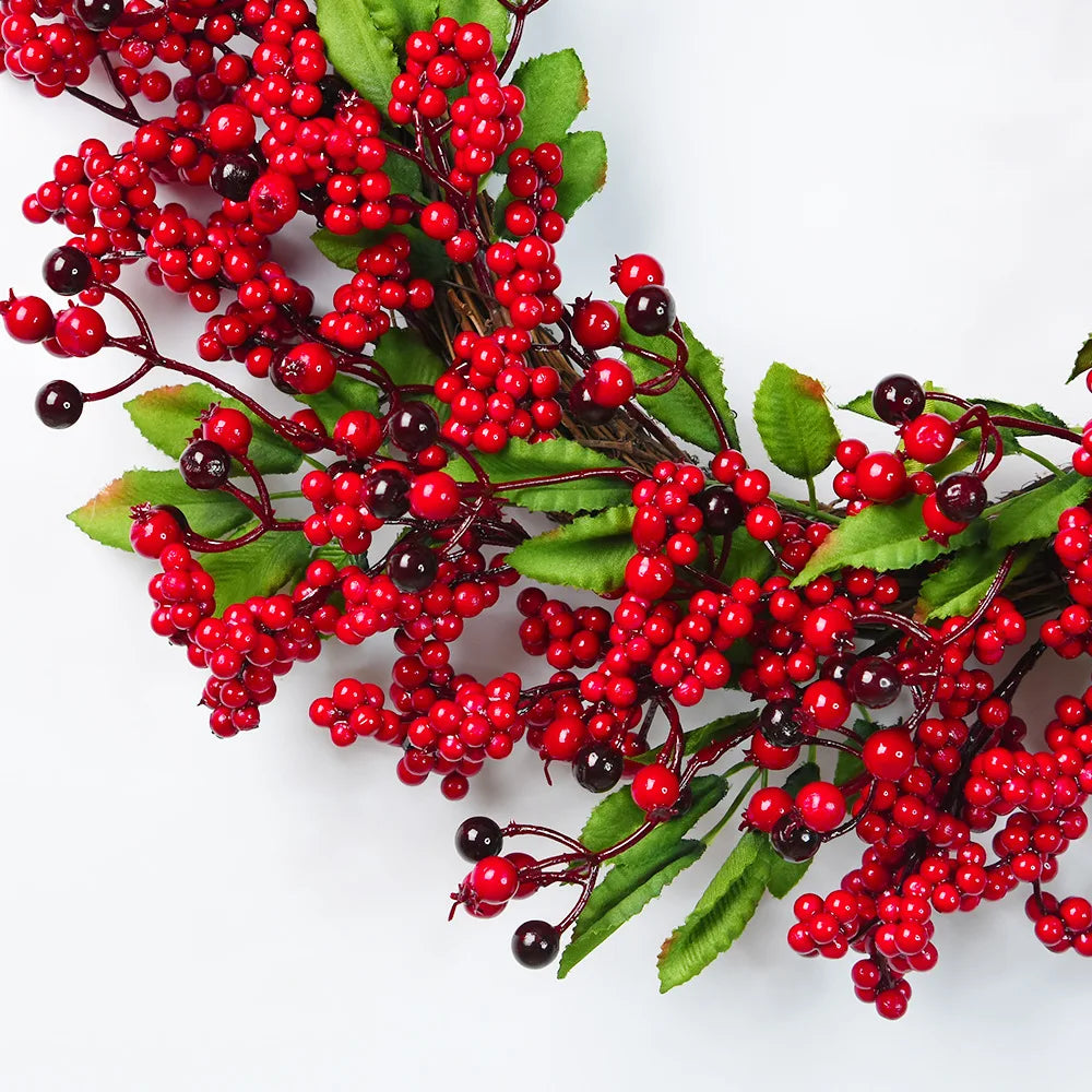 Red Berry Wreath - Lifestyle Bravo