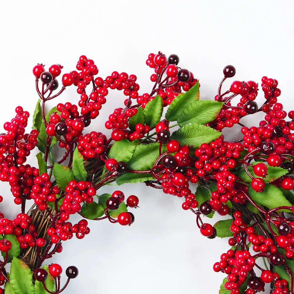 Red Berry Wreath - Lifestyle Bravo