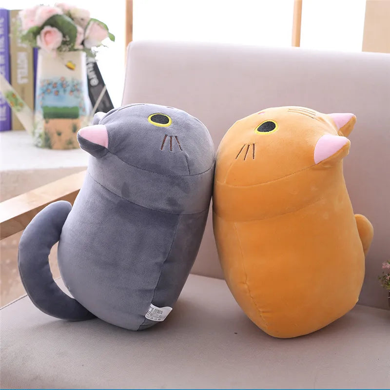 Plush Cat Squish Pillow - Lifestyle Bravo