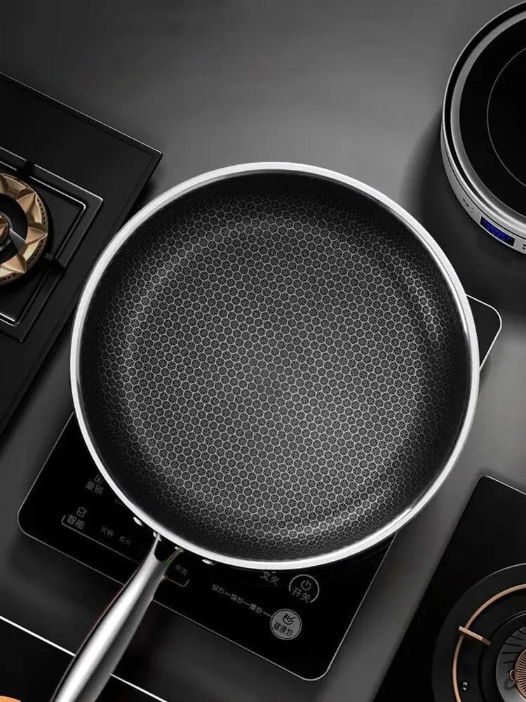 Stainless Steel Frying Pan - Lifestyle Bravo