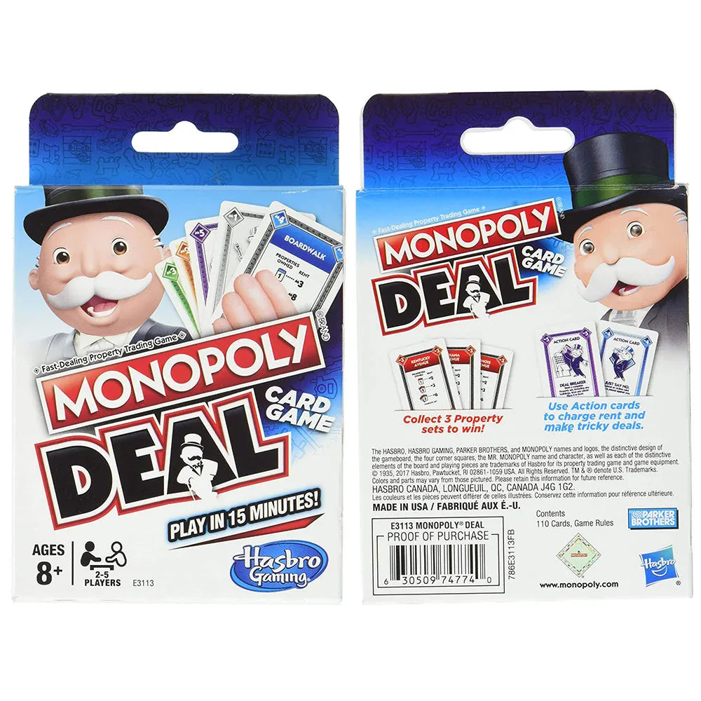 Monopoly Deal - Lifestyle Bravo