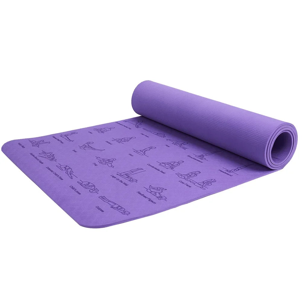 Thick Padded Yoga Mat - Lifestyle Bravo