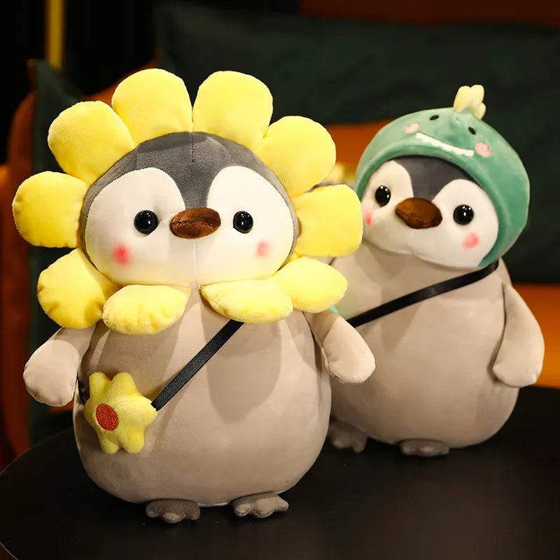 Squishy Penguin Stuffed Animal Pillow