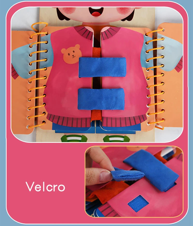 Montessori Dressing Game - Lifestyle Bravo