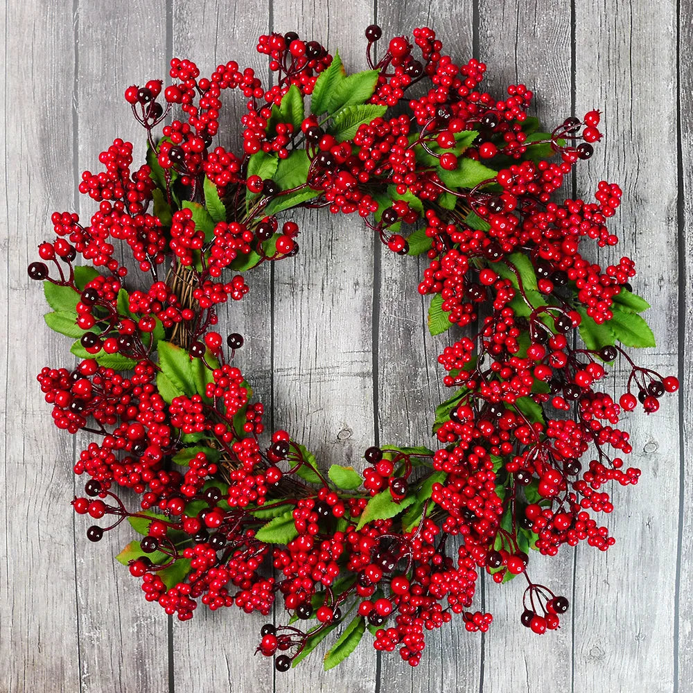 Red Berry Wreath - Lifestyle Bravo