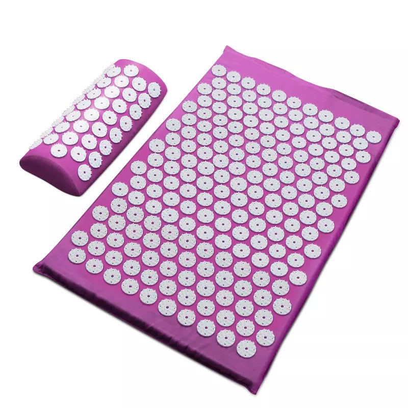 Acupressure Mat Pillow Combo Set