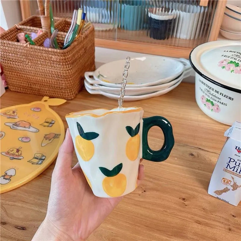 Hand Painted Ceramic Mug