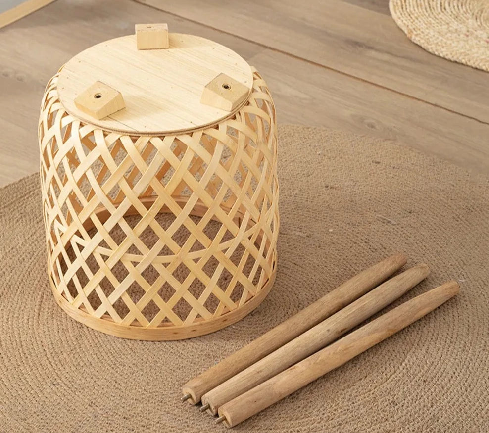 Woven Flower Pot Stand - Lifestyle Bravo