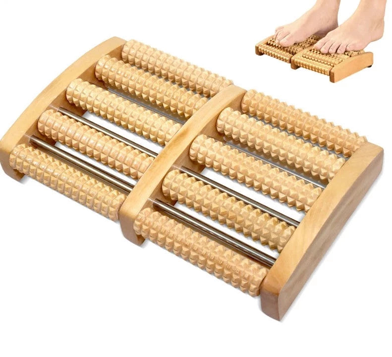 Wooden Foot Massage Roller - Lifestyle Bravo
