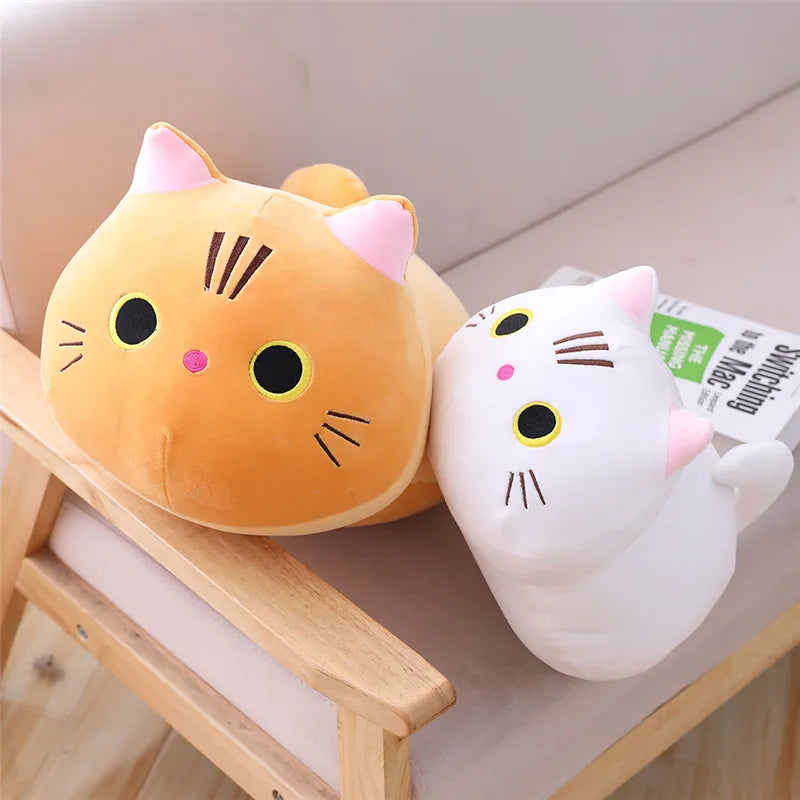 Plush Cat Squish Pillow - Lifestyle Bravo