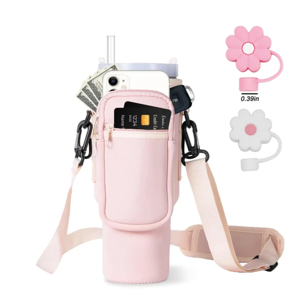 Adjustable Holder Bag Cover for Stanley 40oz Tumbler - Lifestyle Bravo